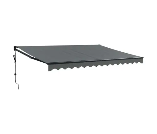 Izvelkama Markīze, Automātiska, Antracītpelēka, 4,5X3 M Vidaxl