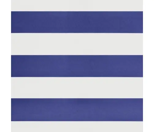 Ištraukiama Markizė, Mėlyna/Balta, 3,5X2,5M, Audinys/Aliuminis