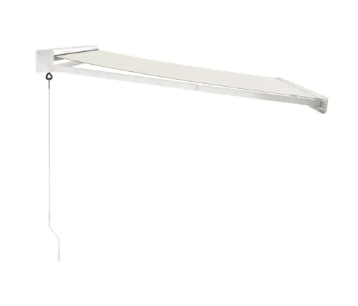 Sissetõmmatav Varikatus Kreemjas 3,5X2,5 Kangas, Alumiinium