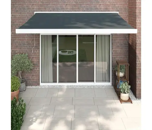 Ištraukiama Markizė, Antracito, 3,5X2,5M, Audinys/Aliuminis