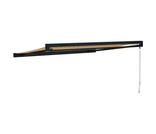 Ištraukiama Markizė, Geltona/Balta, 3X2,5M, Audinys/Aliuminis