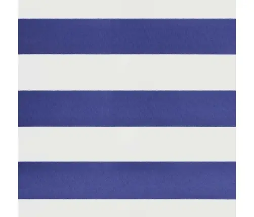 Ištraukiama Markizė, Mėlyna/Balta, 4X3M, Audinys Ir Aliuminis