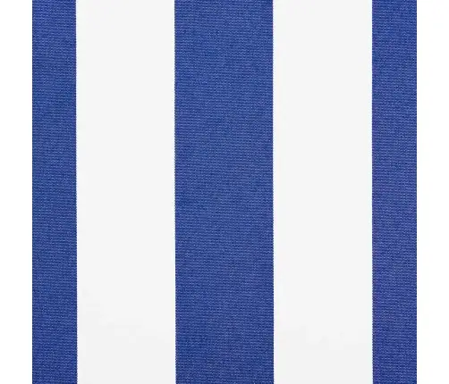 Sissetõmmatav Varikatus, Sinine-Valge, 4X3 M Kangas, Alumiinium