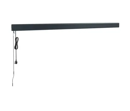 Izvelkama Markīze, Dzeltena, Balta, 4X3 M, Audums, Alumīnijs Vidaxl