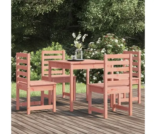 Sodo Valgomojo Baldų Komplektas, 5 Dalių, Douglas Eglės Masyvas