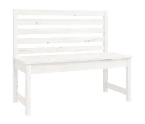 4-Osaline Aia Söögimööbli Komplekt, Valge, Männipuit