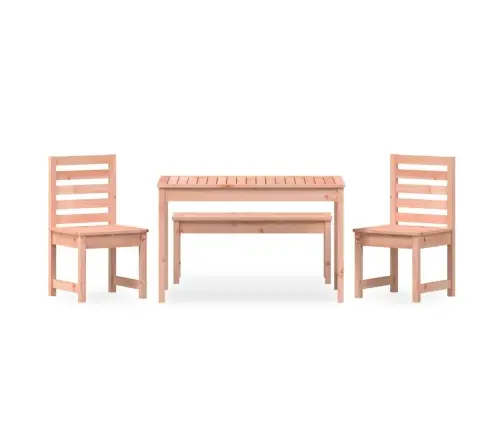 4-Daļīgs Dārza Mēbeļu Komplekts, Duglasa Egles Masīvkoks Vidaxl