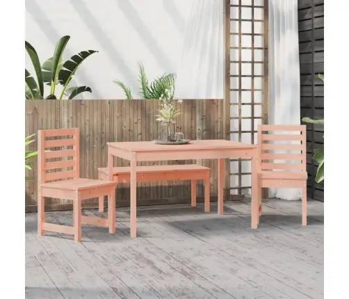 4-Daļīgs Dārza Mēbeļu Komplekts, Duglasa Egles Masīvkoks Vidaxl
