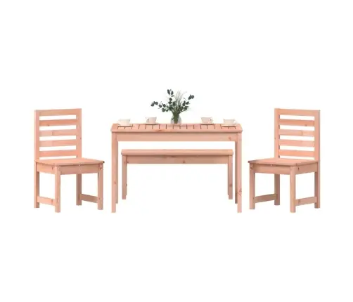 4-Daļīgs Dārza Mēbeļu Komplekts, Duglasa Egles Masīvkoks Vidaxl