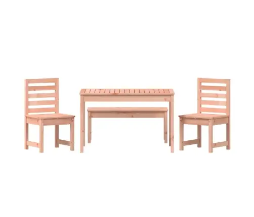 4-Daļīgs Dārza Mēbeļu Komplekts, Duglasa Egles Masīvkoks Vidaxl
