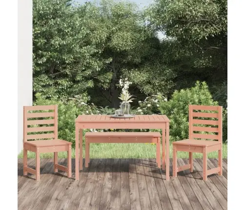 4-Daļīgs Dārza Mēbeļu Komplekts, Duglasa Egles Masīvkoks Vidaxl