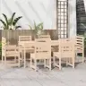 7-Daļīgs Dārza Mēbeļu Komplekts, Priedes Masīvkoks Vidaxl