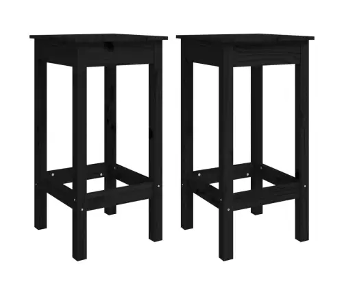 3-Osaline Aia Baarikomplekt, Must, Männipuit