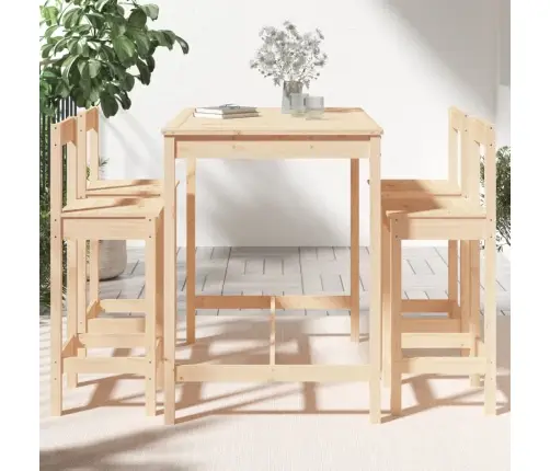 5-Osaline Aia Baarikomplekt, Männipuit