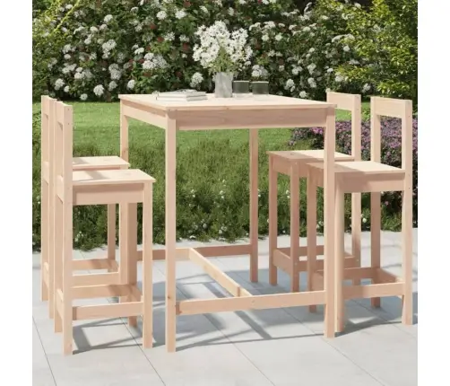 5-Osaline Aia Baarikomplekt, Männipuit