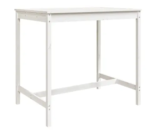 5-Osaline Aia Baarikomplekt, Valge, Männipuit