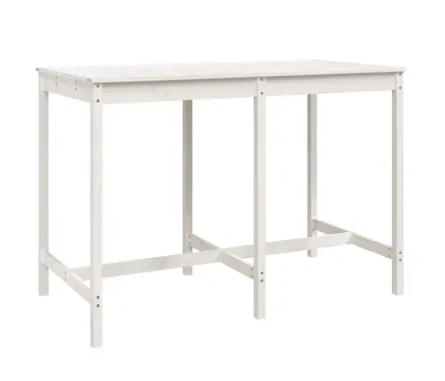 7-Osaline Aia Baarikomplekt, Valge, Männipuit