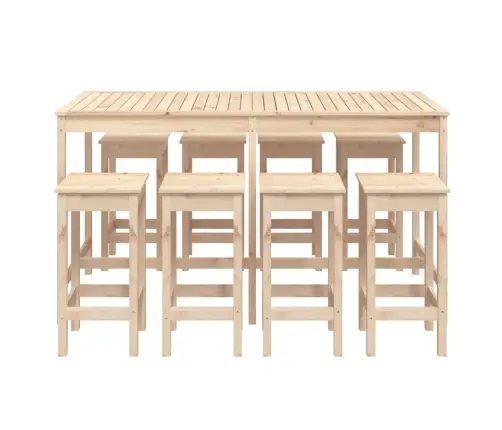 9-Osaline Aia Baarikomplekt, Männipuit