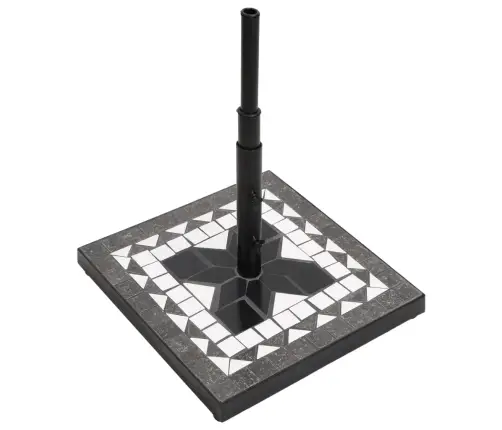 Skėčio Stovas, Juodos Ir Baltos Spalvos, Apskritas, 12Kg