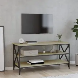 Tv Skapītis, Ozolkoka Krāsa, 100X40X50 Cm, Inženierijas Koks Vidaxl