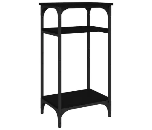 Lisalaud, Must, 40 X 30 X 75 cm Tehispuit