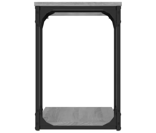 Galdiņš, Pelēka Ozolkoka Krāsa, 50X35X52 Cm, Inženierijas Koks Vidaxl