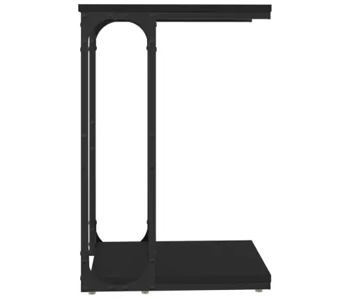 Galdiņš, Melns, 40X30X60 Cm, Inženierijas Koks Vidaxl