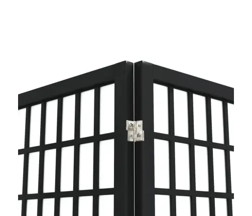 Kokkupandav 3 Paneeliga Sirm, Jaapani Stiil, 120X170 cm Must