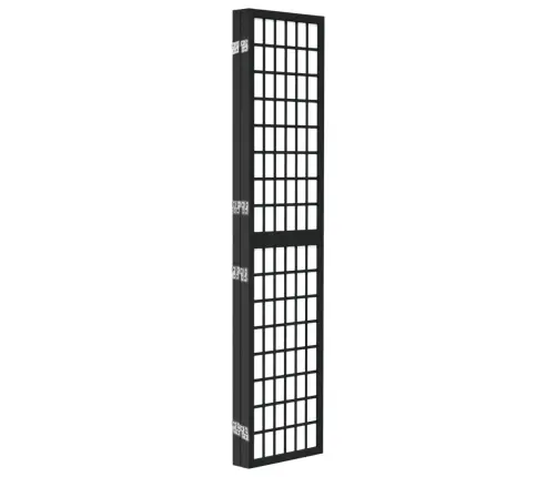 Aizslietnis, 4 Paneļi, Salokāms, 160X170Cm, Japāņu Stils, Melns Vidaxl