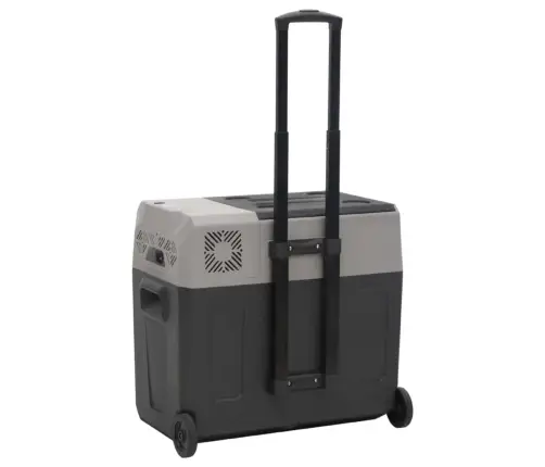 Rataste Ja Käepidemega Jahutuskast, Must Ja Hall, 30 L, Pp