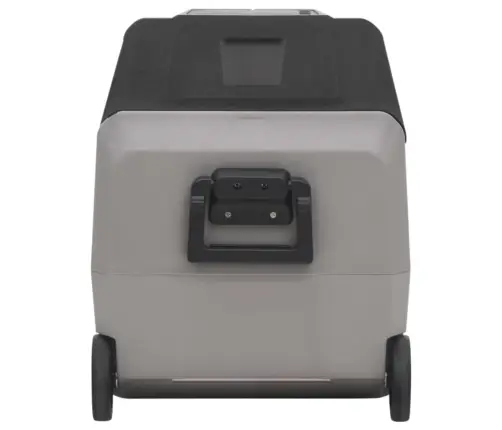 Rataste Ja Käepidemega Jahutuskast, Must Ja Hall, 36 L, Pp & Pe