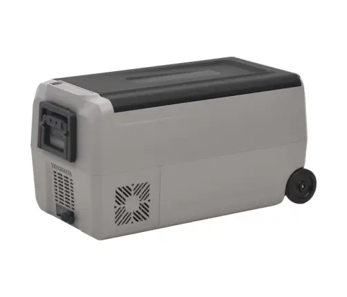 Šaltdėžė Su Ratukais Ir Rankena, Juoda Ir Pilka, 60L, Pp Ir Pe
