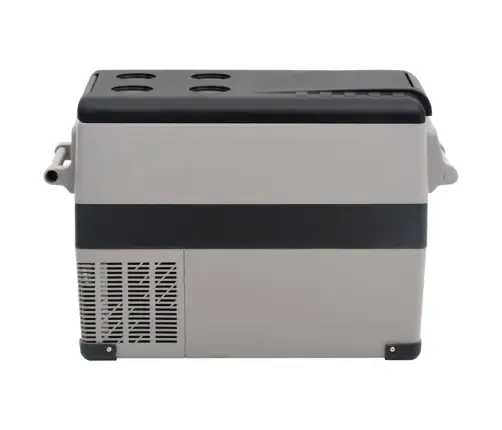 Aukstumkaste Ar Rokturi, Melna Ar Pelēku, 35 L, Pp Un Pe Vidaxl