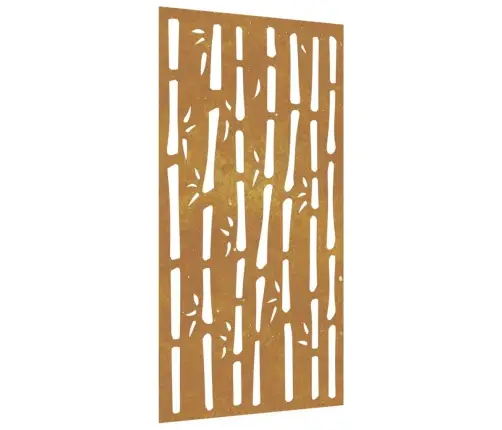 Dārza Sienas Rotājums, 105X55 Cm, Tērauds, Rūsas Efekts Vidaxl