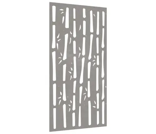 Dārza Sienas Rotājums, 105X55 Cm, Tērauds, Rūsas Efekts Vidaxl