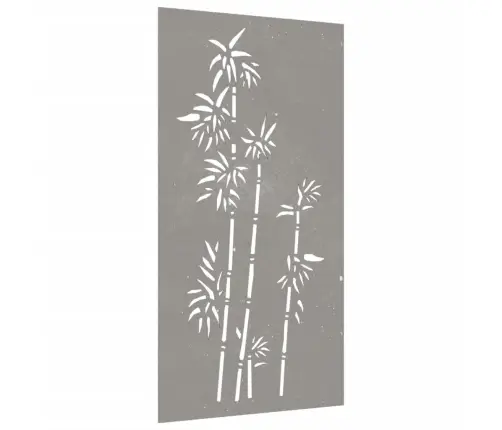 Dārza Sienas Rotājums, 105X55 Cm, Tērauds, Rūsas Efekts Vidaxl