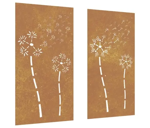 Aia Seinakaunistus, 3 Osa, 105X55 cm Corteni Teras Lilledisain