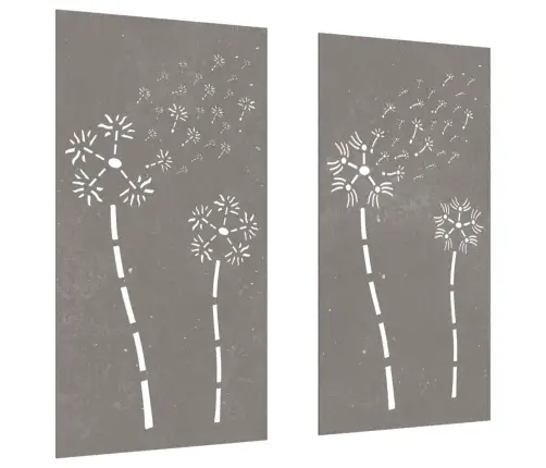 Aia Seinakaunistus, 3 Osa, 105X55 cm Corteni Teras Lilledisain