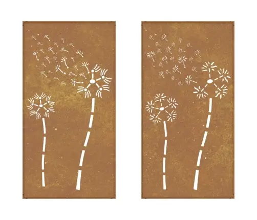 Aia Seinakaunistus, 3 Osa, 105X55 cm Corteni Teras Lilledisain