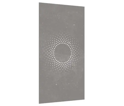 Dārza Sienas Rotājums, 105X55 Cm, Tērauds, Rūsas Efekts Vidaxl