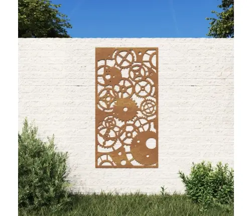 Aia Seinakaunistus, 105X55 cm Corteni Teras Hammasratta Disain