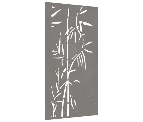 Dārza Sienas Rotājums, 105X55 Cm, Tērauds, Rūsas Efekts Vidaxl