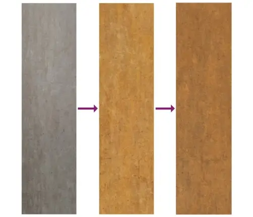 Taimekast, 200 X 80 X 80 cm Corten-Teras