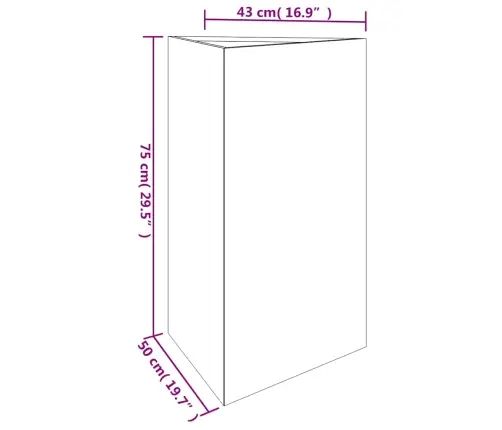 Sodo Lovelis, 50X43X75cm Corten Plienas