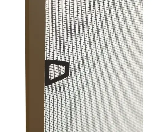 Kukaiņu Siets Logam, 80X120 Cm, Brūns Alumīnijs Vidaxl