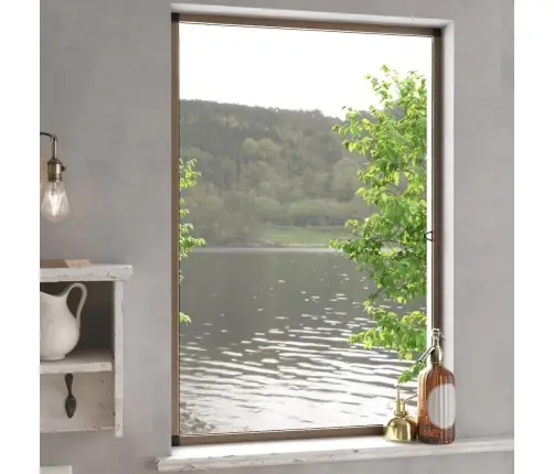 Tinklelis Nuo Vabzdžių Langams, Rudos Spalvos, 90X120Cm