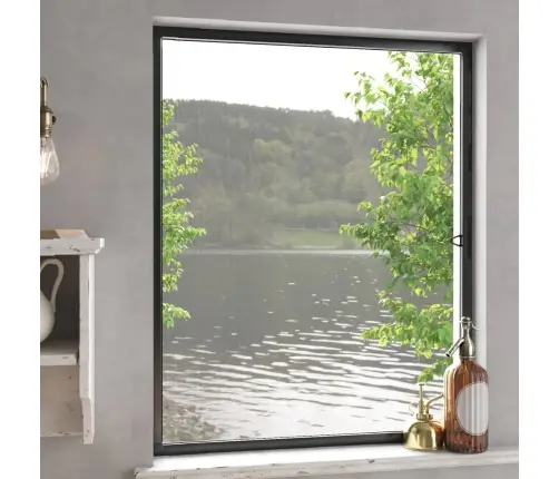 Tinklelis Nuo Vabzdžių Langams, Antracito Spalvos, 80X100Cm