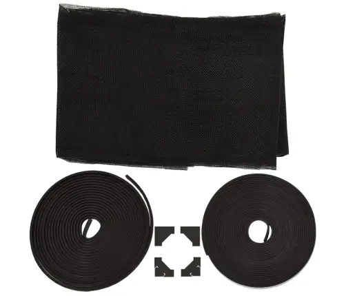 Magnētisks Kukaiņu Siets Logam, 80X140 Cm, Antracītpelēks Vidaxl