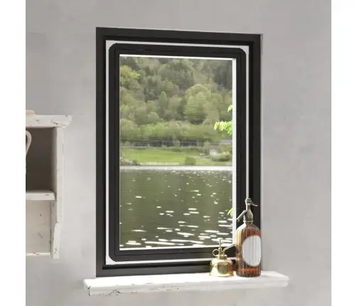 Magnētisks Kukaiņu Siets Logam, 80X120 Cm, Balts Vidaxl