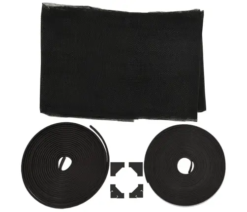 Magnētisks Kukaiņu Siets Logam, 80X120 Cm, Antracītpelēks Vidaxl